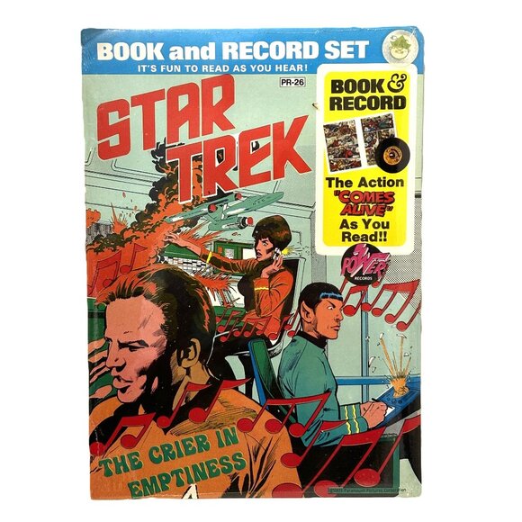 Star Trek The Crier in Emptiness 1975 Paramount Pictures Books & Record Set - Picture 1 of 9